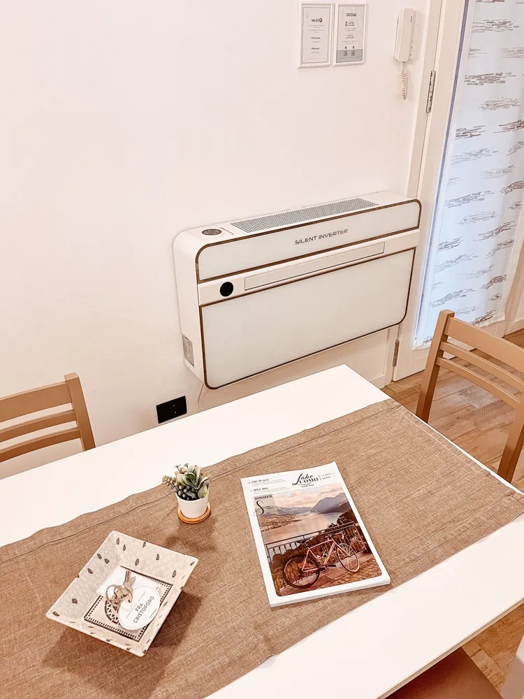 Silent nella zona giorno — installazione reale Silent